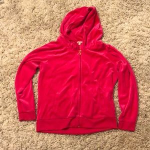 Velour juicy couture track suit jacket